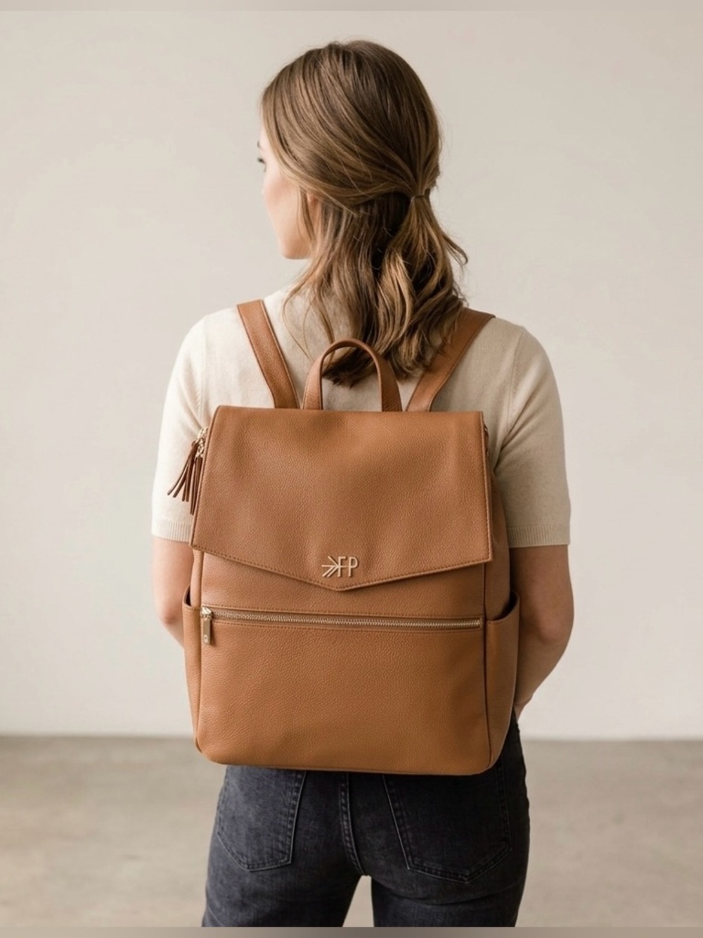 Freshly Picked Classic Diaper Bag in Butterscotch